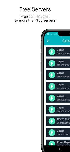Touch VPN - Fast, Secure and Unlimited Android VPN screenshot 2