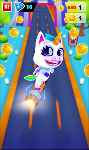 Unicorn Runner 2. Magical Running Adventure screenshot 14