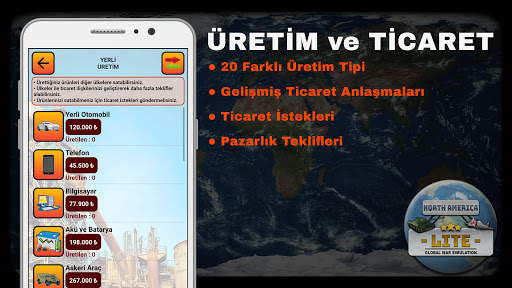 Global War Simulation - Kuzey Amerika LITE screenshot 4