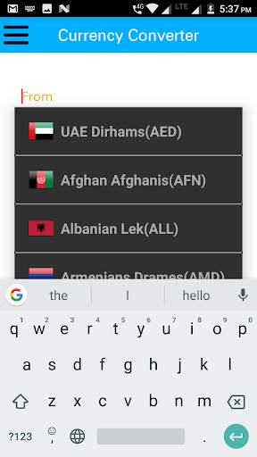 Currency Converter : Live Exchange Rates screenshot 2