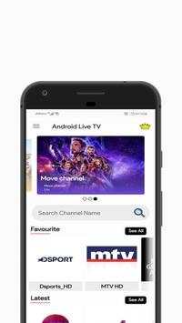 Android Live TV screenshot 2