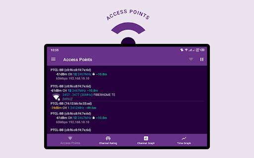 WiFi  Analyzer app 2021 screenshot 5