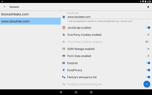 Privacy Browser - Ad Supported screenshot 7