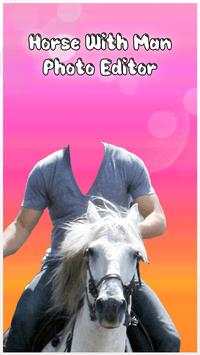 Horse With Man Photo Editor screenshot 2