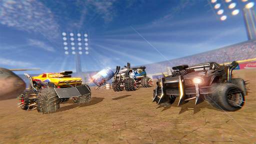 US Car Derby Demolition War Fighter स्क्रीनशॉट 4
