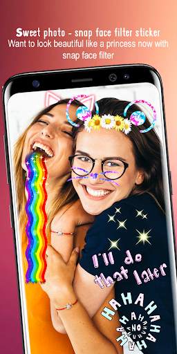 Sweet Photo – Snap Face Filter Stickers screenshot 1