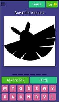 Guess The Pokemon Characters Quiz screenshot 2