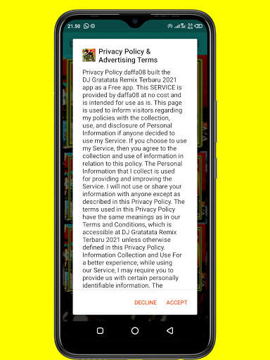 DJ Gratatata Remix Terbaru 2021 screenshot 2