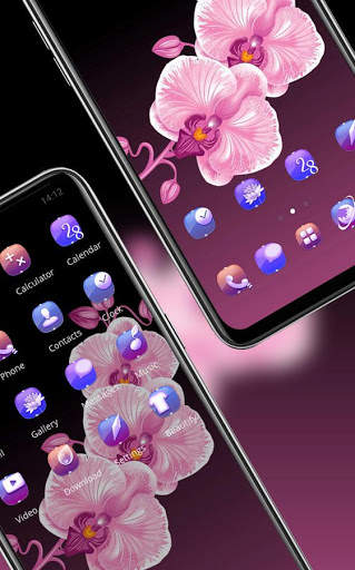 Flower theme A Peach Fresh Drawing screenshot 3