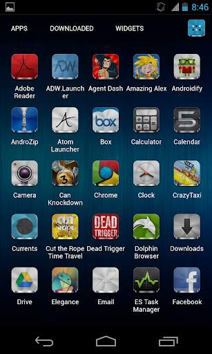 Metal Free(APEX NOVA GO THEME) screenshot 3