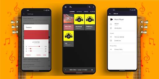 Music Player 1 تصوير الشاشة
