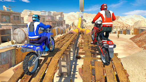 Real Bike Stunts - New Bike Ra screenshot 5