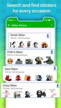 Sticker Maker for WhatsApp - WASticker Pack Apps screenshot 3