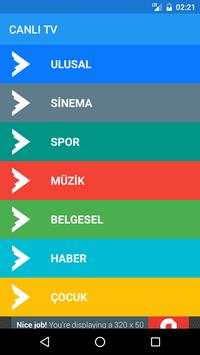 Live TV Mobile screenshot 1