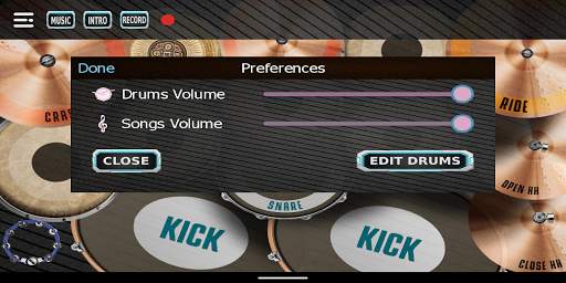 Drum dan Kendang - Pemutar Musik, Rekam screenshot 3