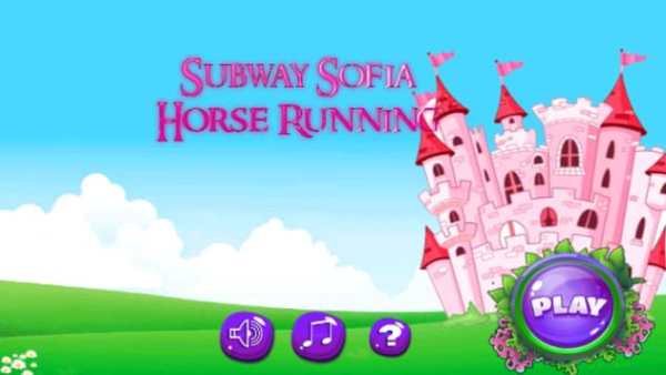 Subway First Sofia Horse Running to Temple Game screenshot 1