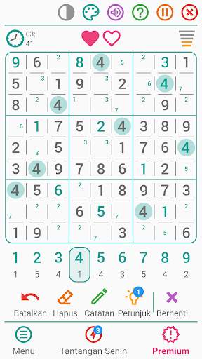 Sudoku perkalian: teka-teki screenshot 2