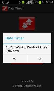 Data Timer screenshot 2