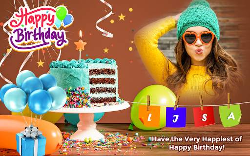 Birthday Cake With Name And Photo screenshot 1