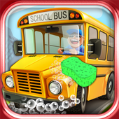 Kids School Bus Spa Simulator icon