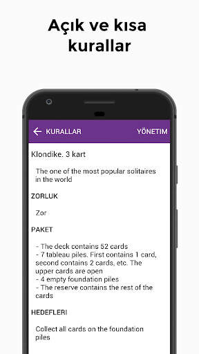 Klasik solitaire koleksiyonu screenshot 6