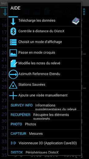 TopoDroid screenshot 4