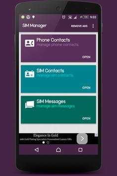 SIM Manager screenshot 1