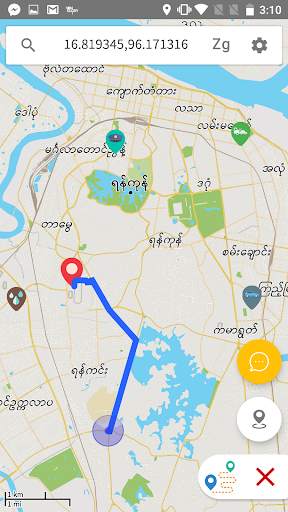 Yangon Map Offline screenshot 1
