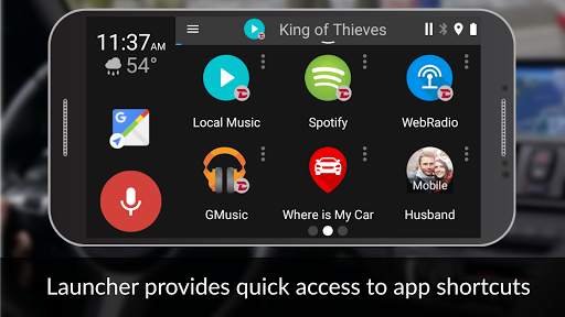 Dashlinq - Car Dashboard Launcher screenshot 1