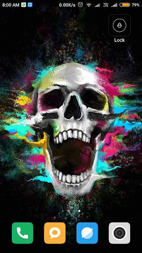 Skull wallpaper screenshot 12