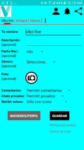 Vibo live screenshot 2