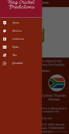 King Cricket Predictions Online screenshot 1