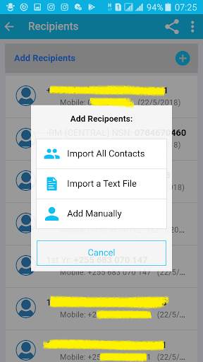 myBulkSMS - Bulk SMS App screenshot 5
