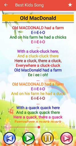 Kids Songs - Best Nursery Rhymes Offline screenshot 17