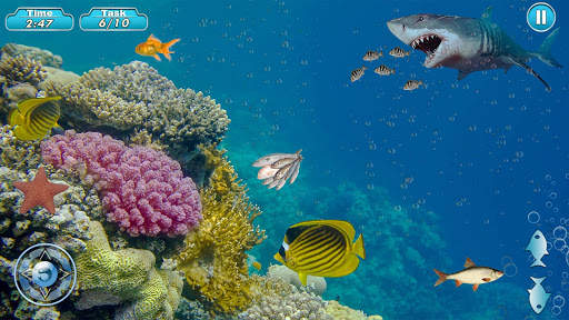 Super Monster Blue Whale Shark Game screenshot 17