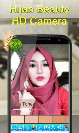 Hijab Beauty HD Camera screenshot 1