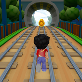 Shiva Subway Surf - 3D Run Games icon