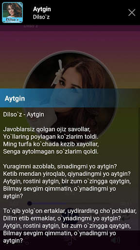 Dilso`z qo'shiqlari screenshot 1