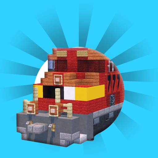 MCPE Trains Mod 1.0