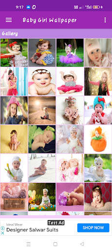 Baby Girl Wallpaper screenshot 2