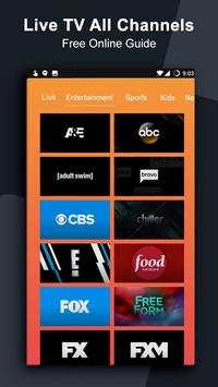 Live TV all channels free online guide screenshot 5