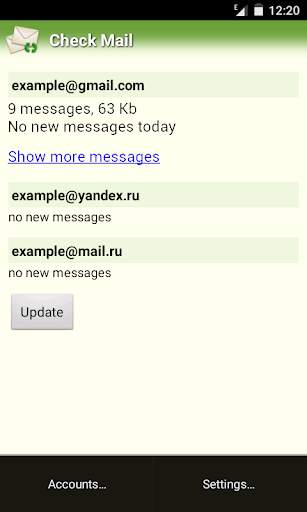 Check Mail screenshot 1