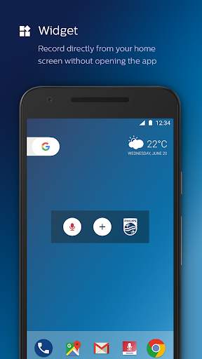 Philips voice recorder 6 تصوير الشاشة
