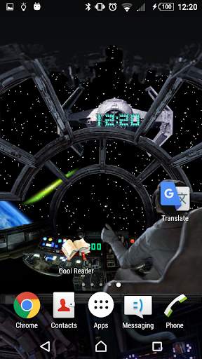 Star Watch Clock skin screenshot 3