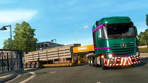 US Heavy Modern Truck Driving screenshot 3