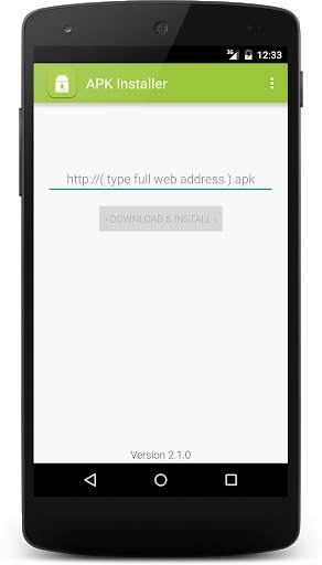 APK Installer screenshot 1