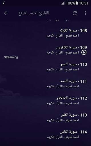 القران الكريم كامل بصوت احمد نعينع screenshot 6