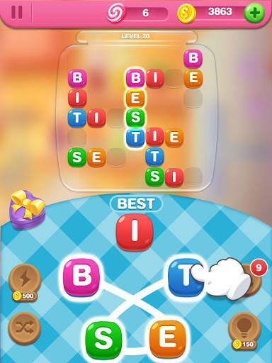 Word Candies: Word Cross Word Puzzle Game screenshot 9