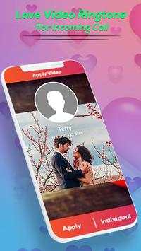 Love Video Ringtone for Incoming Call screenshot 4
