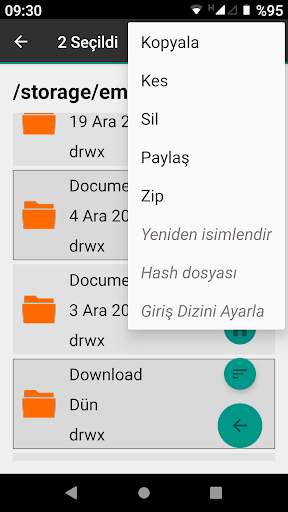Dosyalar screenshot 2